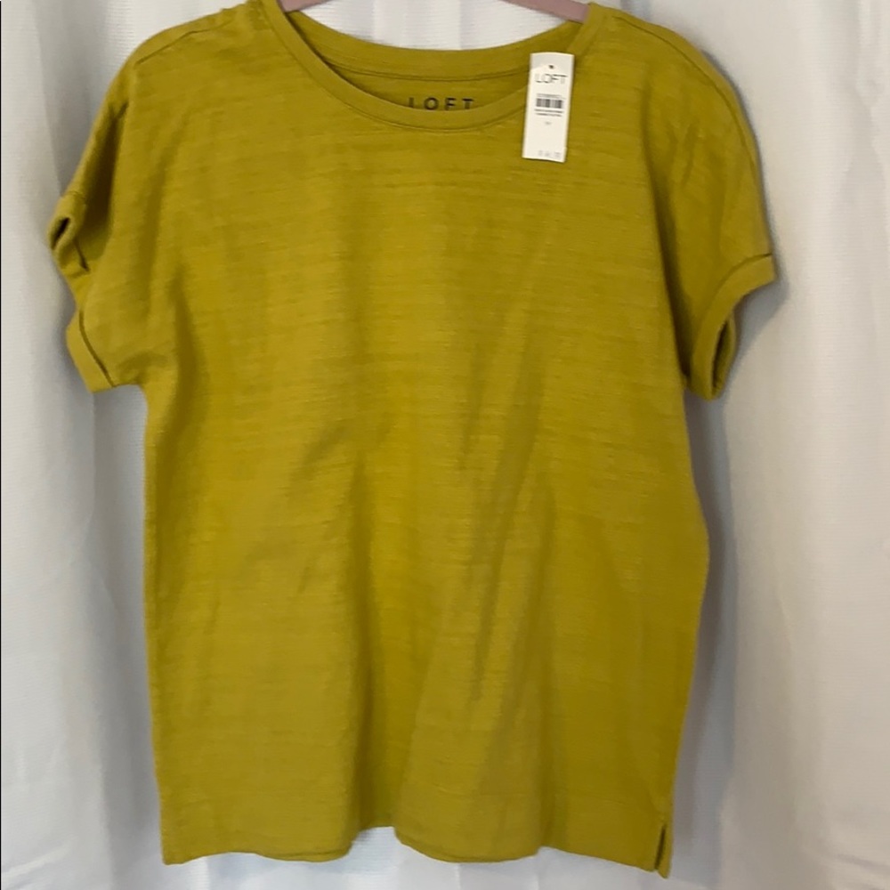 Loft knit tee